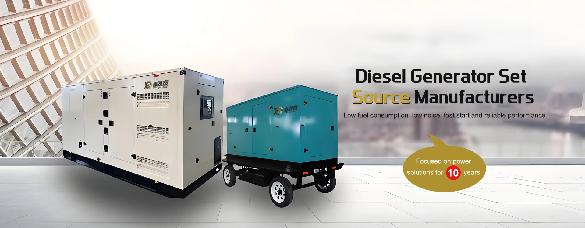 Dieselgenerator sätter leverantör